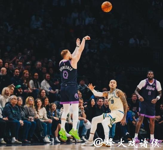 森林狼103-100逆转雄鹿，法国高塔11+18，华子24中7，火箭旧将空砍24+10+9难救主